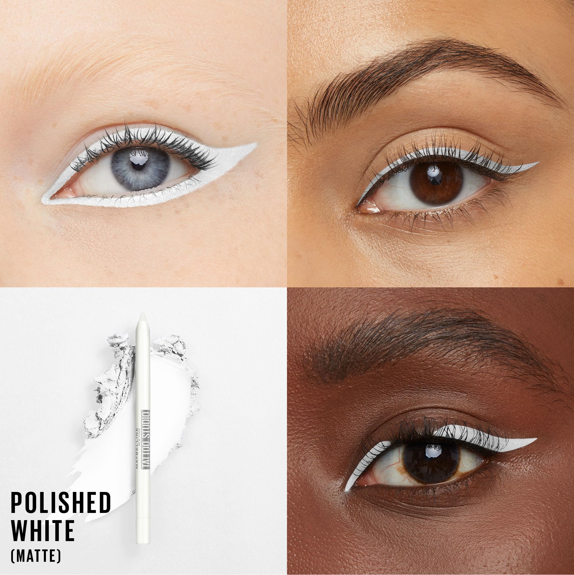 Maybelline TattooStudio pointe réaffûtable pour des lignes précises.