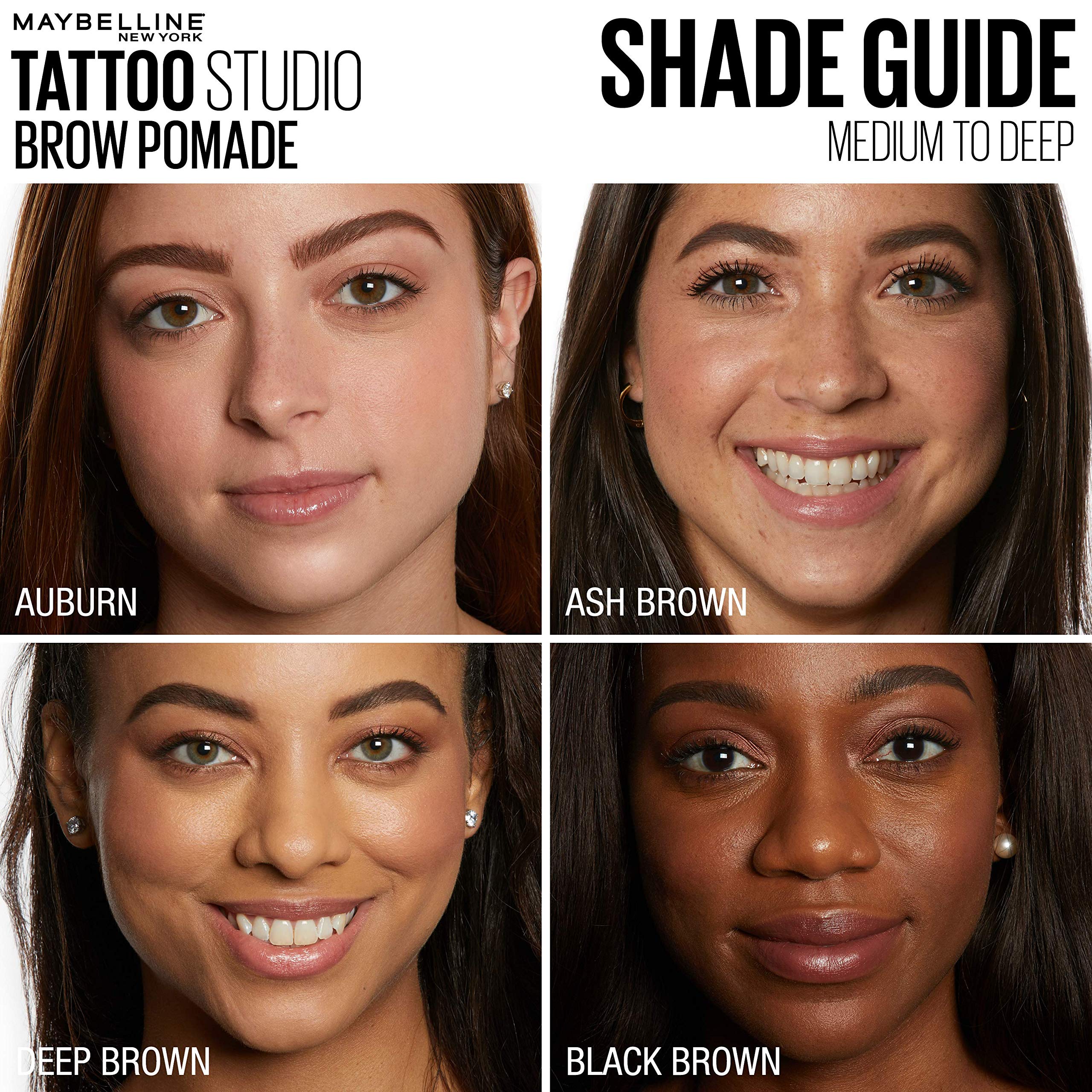 Maybelline TattooStudio Sourcils – 24 heures sans transfert pour une tenue fiable