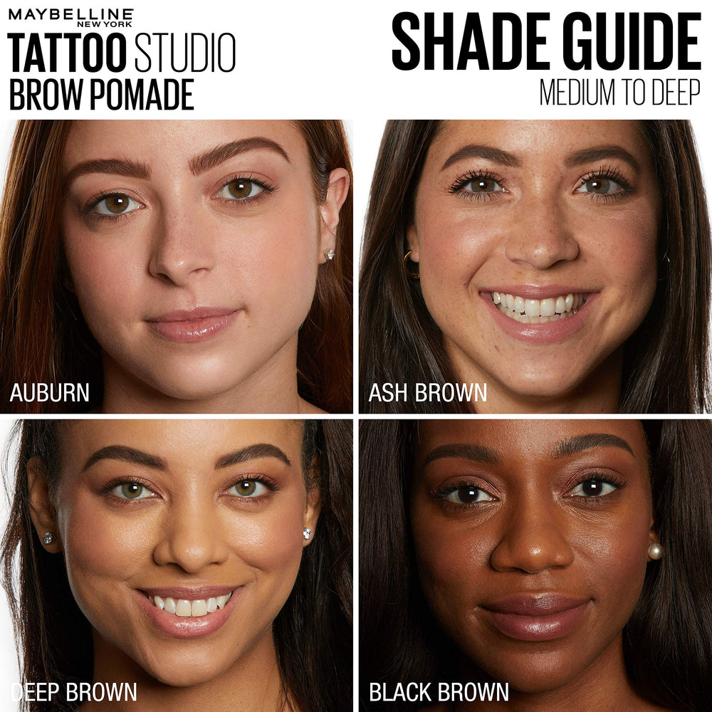 Maybelline TattooStudio Sourcils – 24 heures sans transfert pour une tenue fiable