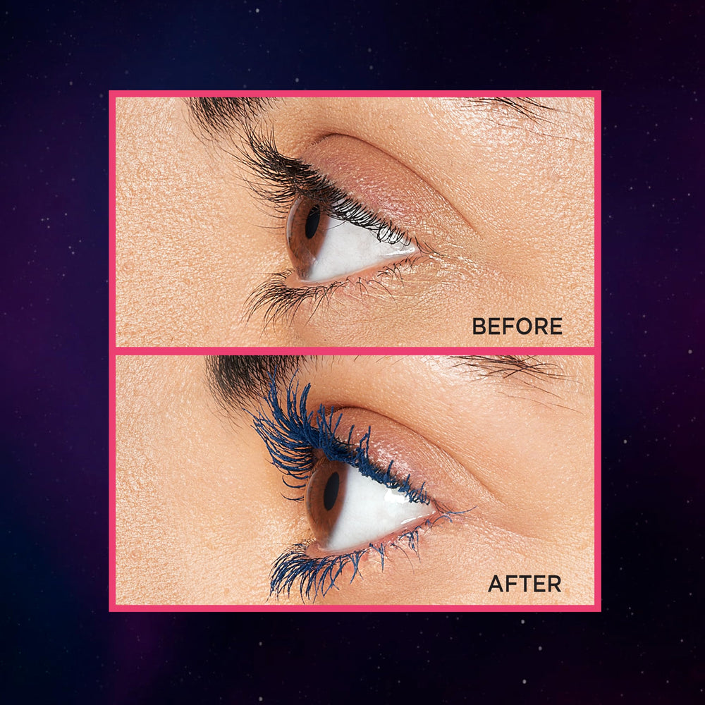 MAYBELLINE Telescopic Lift, mascara lavable à l'eau et savon pour retrait rapide