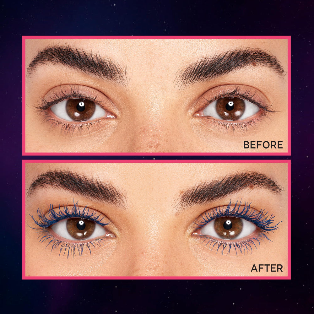 MAYBELLINE Telescopic Lift, teinte bleu stellaire lavable et facile à retirer