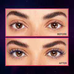 MAYBELLINE Telescopic Lift, teinte bleu stellaire lavable et facile à retirer