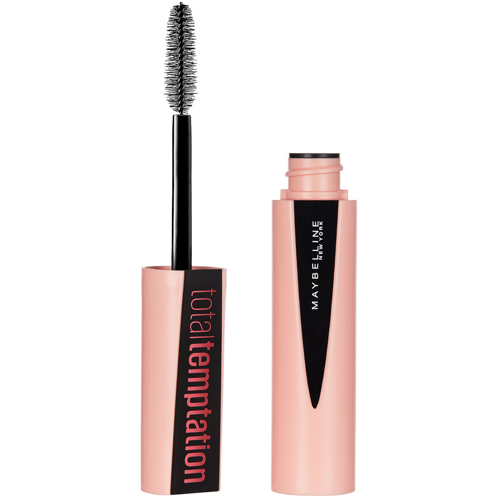 Mascara Maybelline Total Temptation flacon brun-noir, application fluide