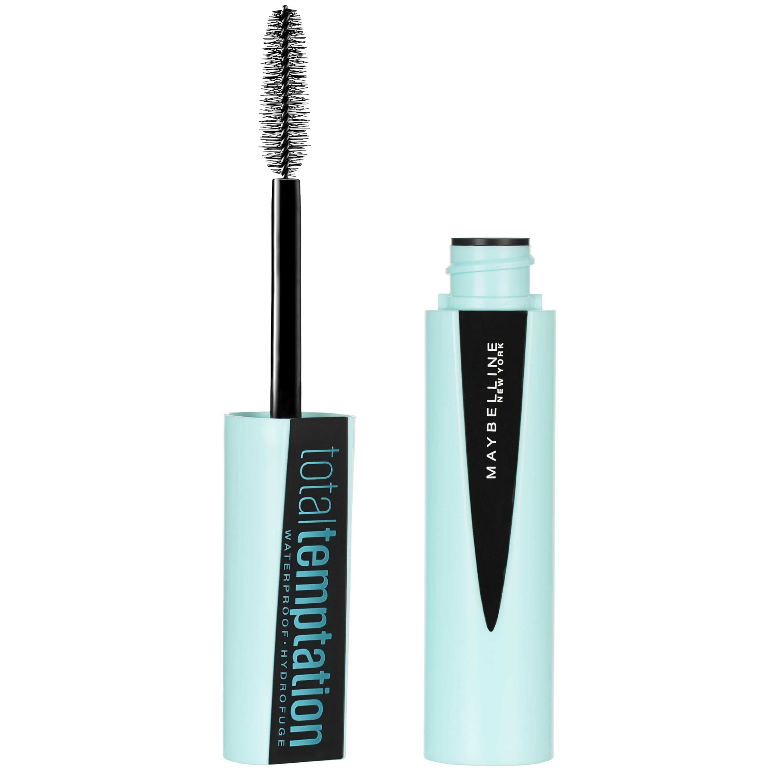 Maybelline Total Temptation Mascara : pinceau crèmeux pour une application douce et uniforme.