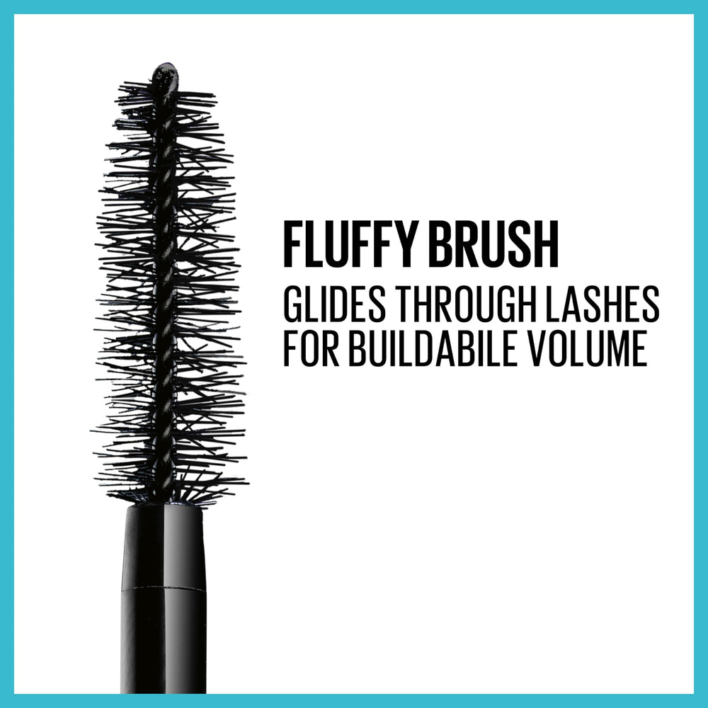 Maybelline Total Temptation Mascara : volume intense et cils bien séparés.