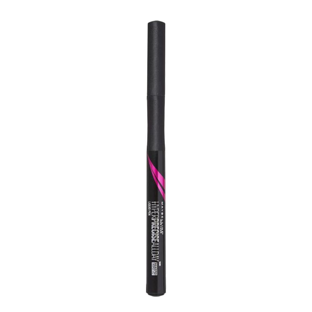 Traceur yeux Maybelline format voyage noir mat, pratique pour retouches