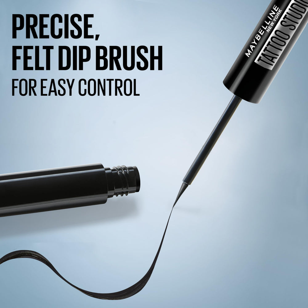 MAYBELLINE brun utilisé au quotidien pour accentuer le regard.