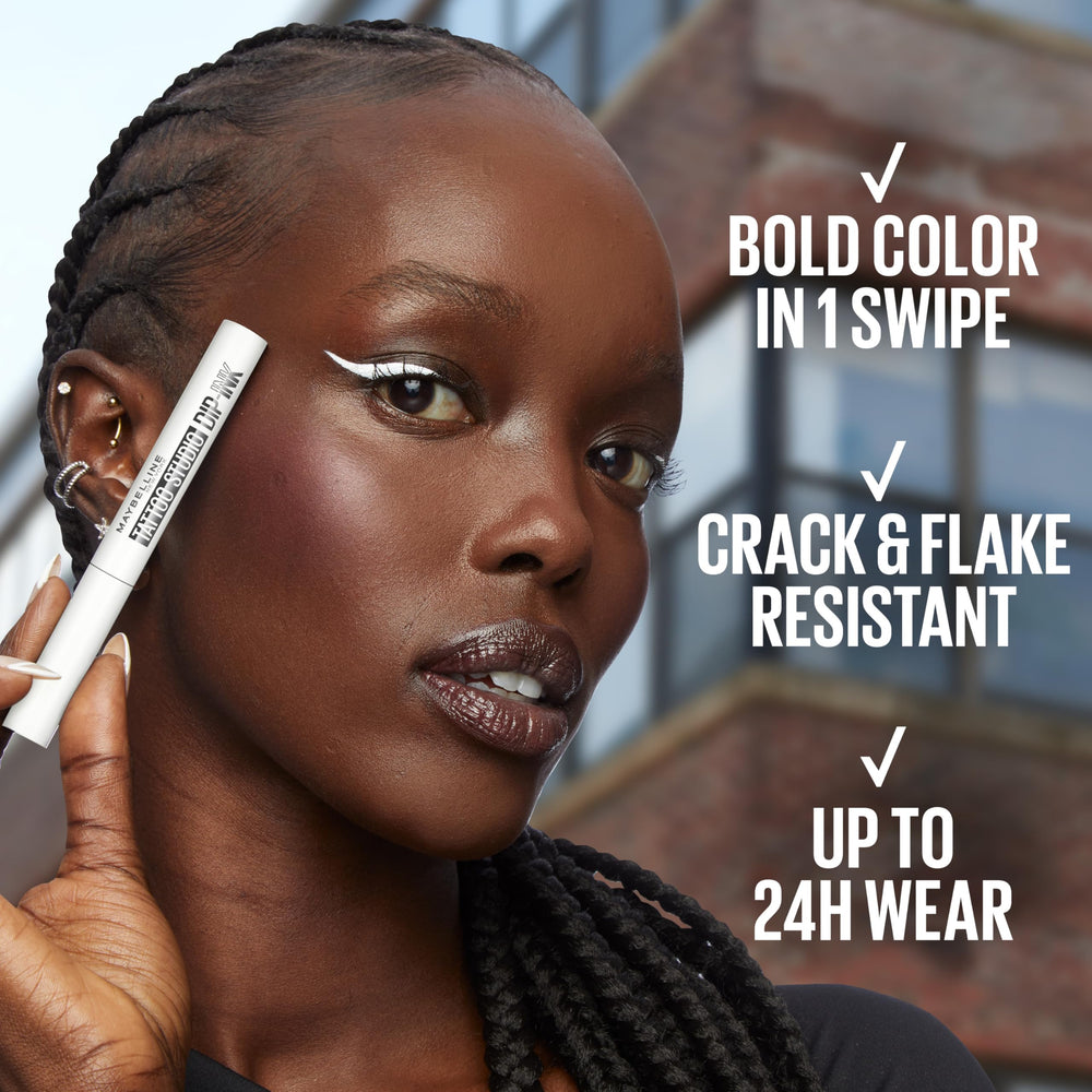 MAYBELLINE brun, trait fin et net pour un look discret.
