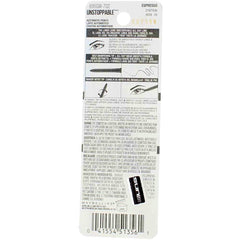 Espresso swirl on Maybelline Unstoppable eyeliner barrel, premium color payoff.