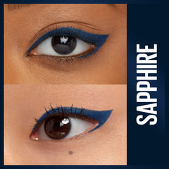 Application précise et douce avec le crayon Maybelline Unstoppable pour un regard naturel
