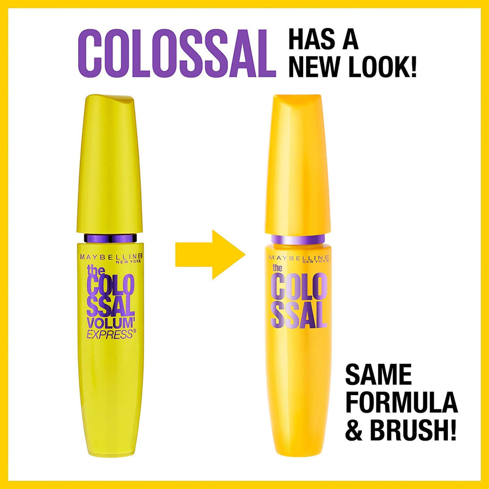 Maybelline Volum' Express Colossal couleur noir glam pour un regard intense
