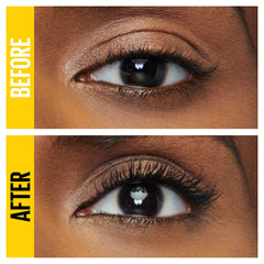 Maybelline Colossal Curl Bounce Noir profond – regard intensifié.