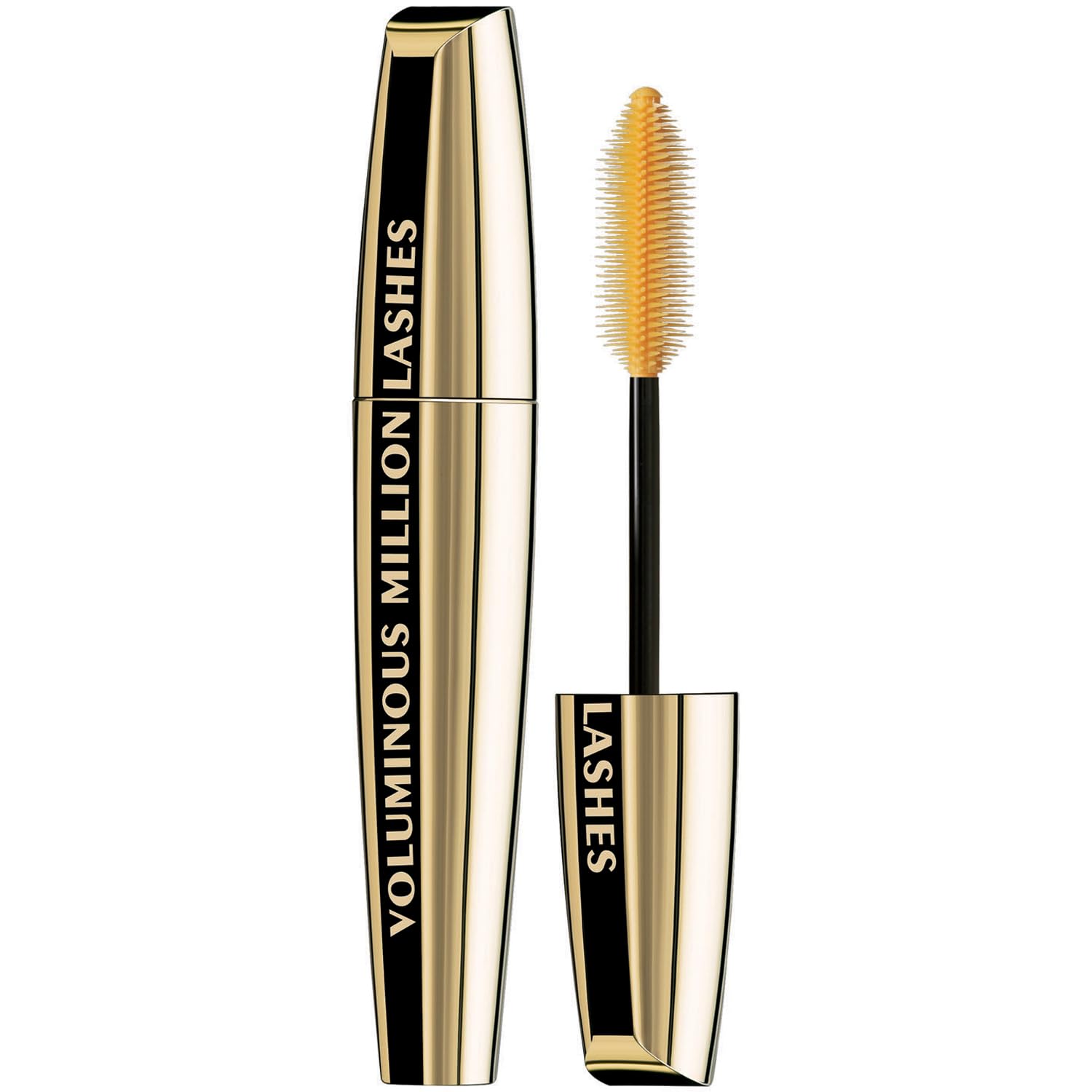 MAYBELLINE Mascara Volumineux Million Lashes avec brosse Millionizer pour des cils volumisés et séparés.
