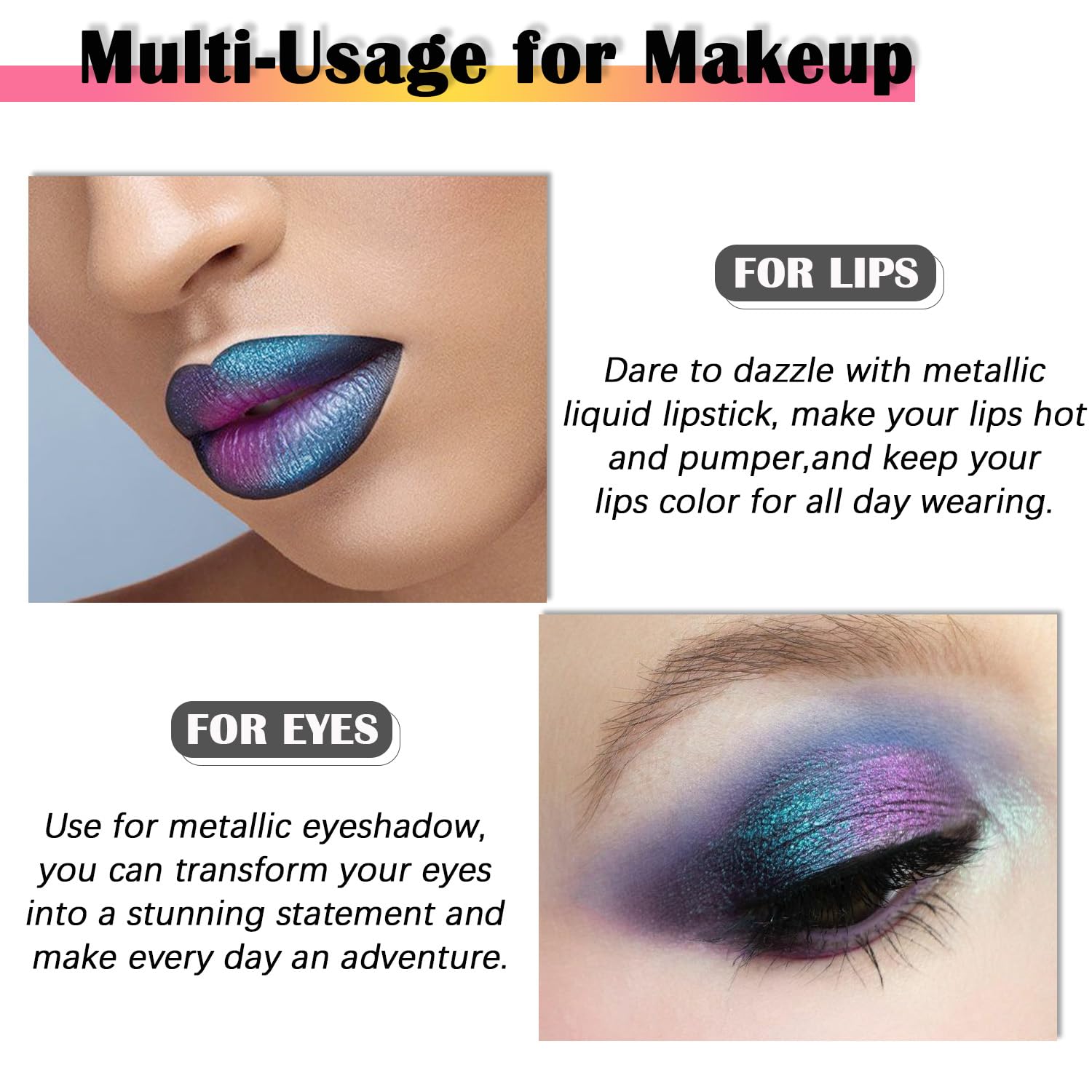 Maydear Chameleon test couleur sur peau pour rendu personnalisé.
