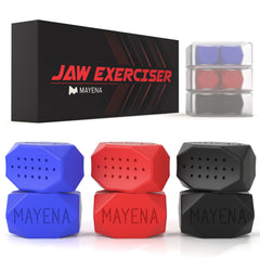Mayena Exerciceur Mandibulaire Classic en silicone, 3 niveaux, pour renforcer les muscles faciaux.