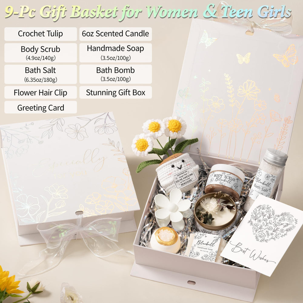 MAYICIVO bougie-bluebell-fleurs-seches : ambiance chaleureuse avec fleurs réelles incluses.