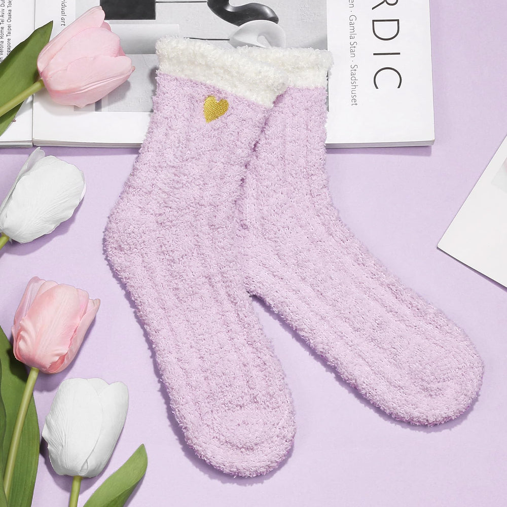 MAYICIVO chaussettes douces cocon de chaleur pour les soirées.