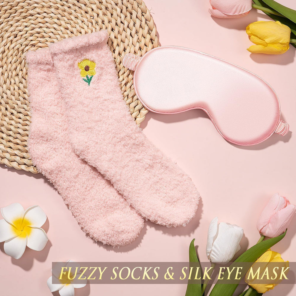 MAYICIVO chaussettes peluche chaleur douillette pour cocooning