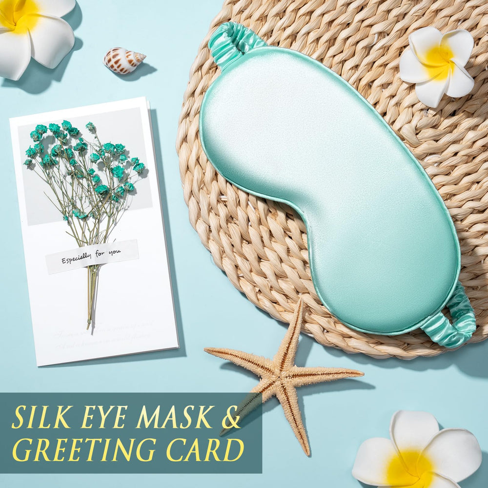 MAYICIVO fleur-sechee-carte-dedicace: carte fleurs sèches transmettant un message sincère.
