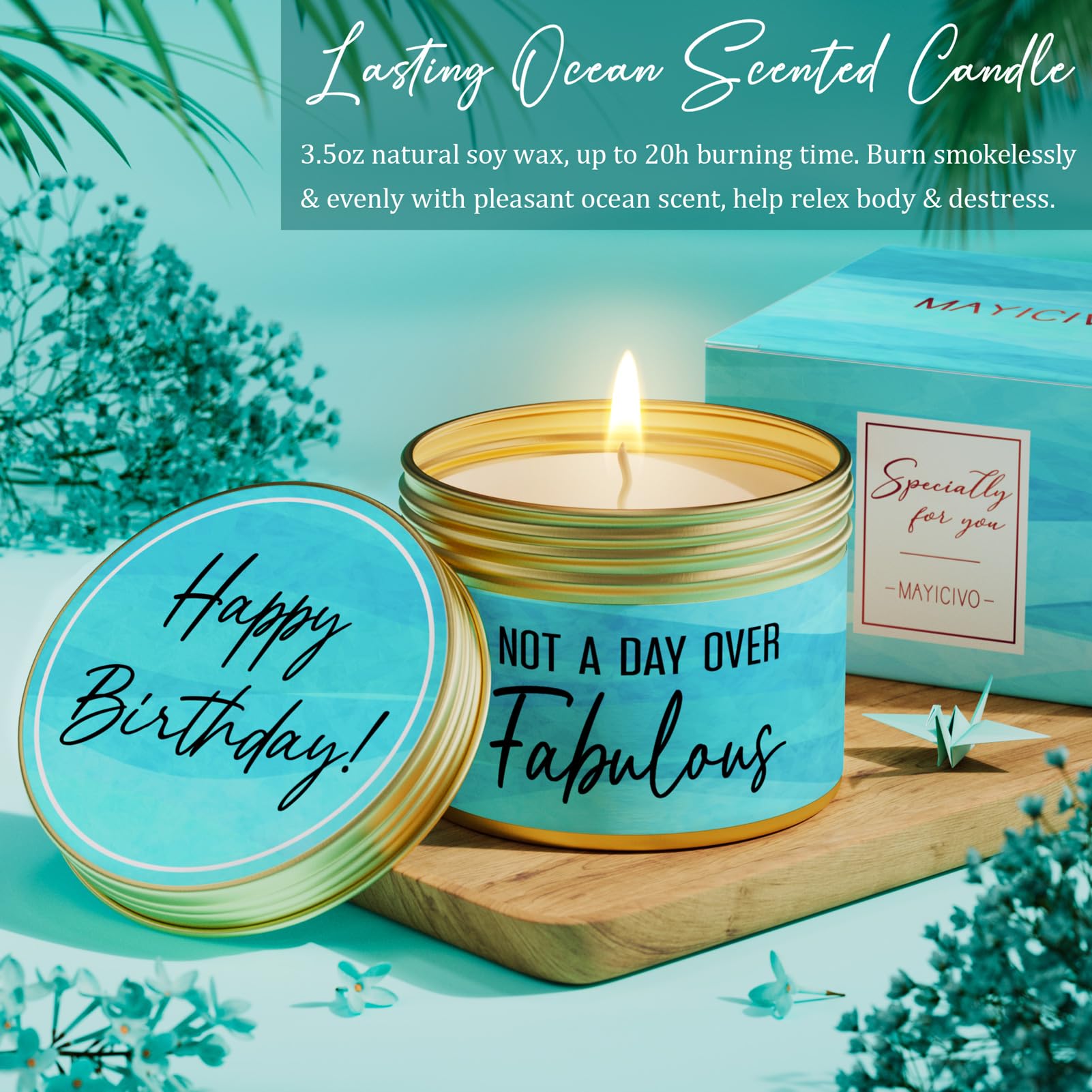 Savon artisanal MAYICIVO au parfum subtil.