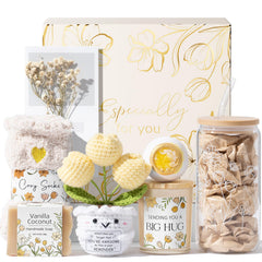 MAYICIVO tulipe crochet positive: cadeau réconfortant qui remonte l'humeur.
