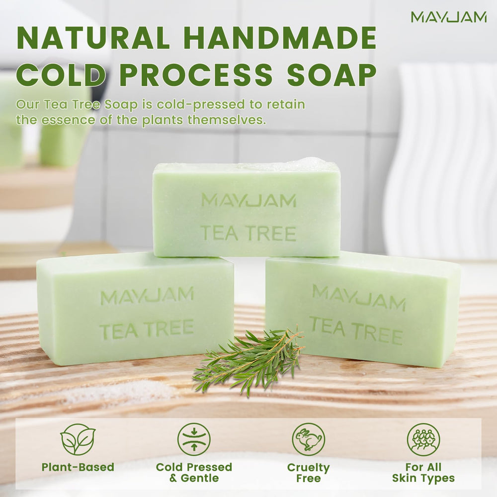 MAYJAM Savon Arbre à Thé – odeur frais qui dynamise la douche