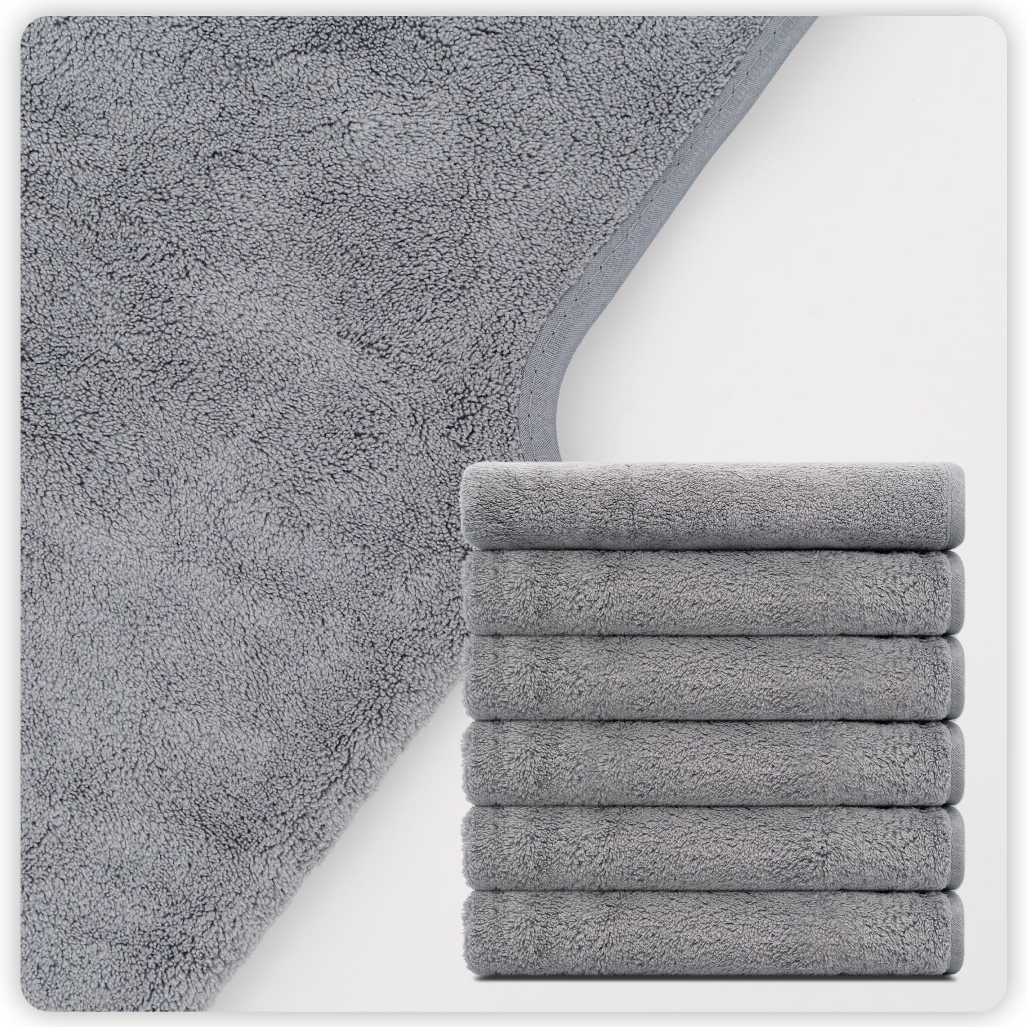 MAYOKEN serviettes hygiène durable gris faciles d’entretien.