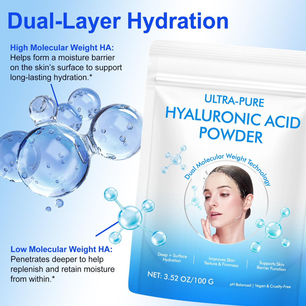 MAYPJHEH sérum poudre – dissolution facile avec tonique ou huile hydratante