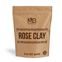 MB Herbals Rose Clay : le bocal rose purifie la peau en douceur.