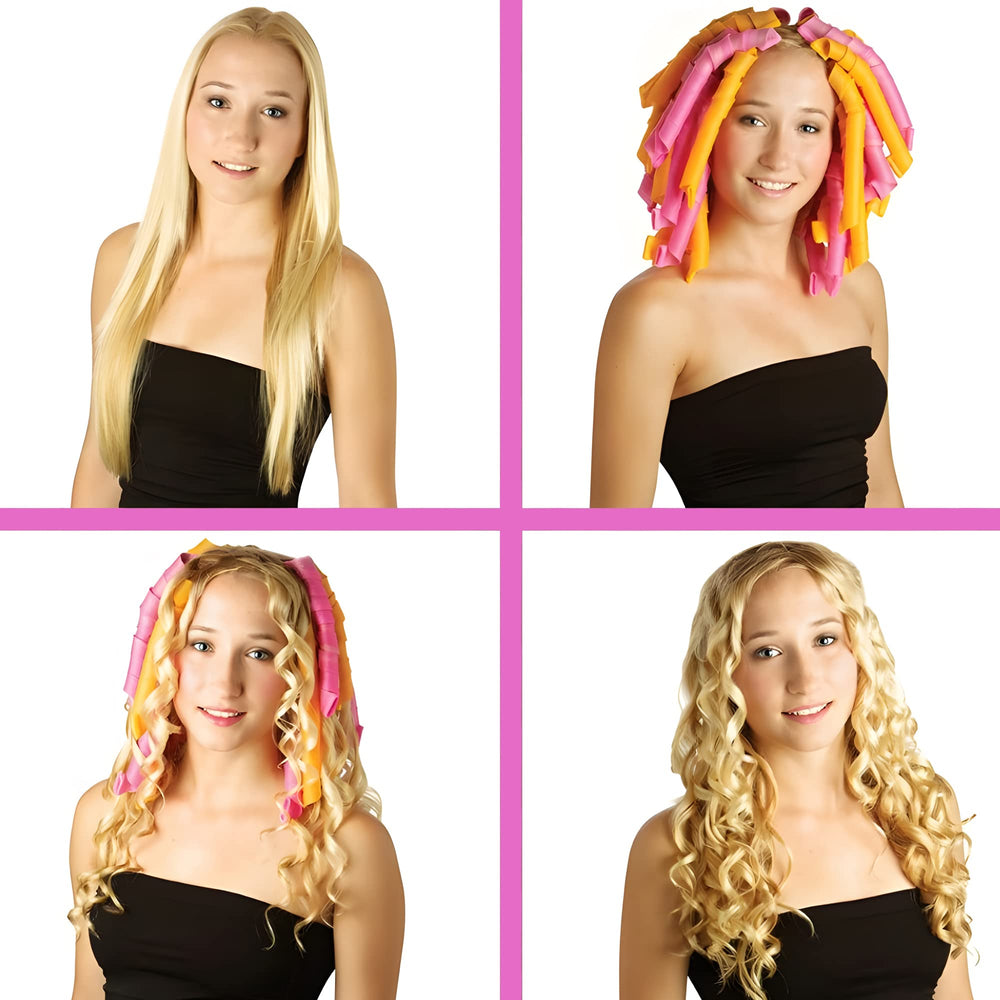 Crochets de coiffage MC MAGIC CURLER facilitant l'installation des spirales