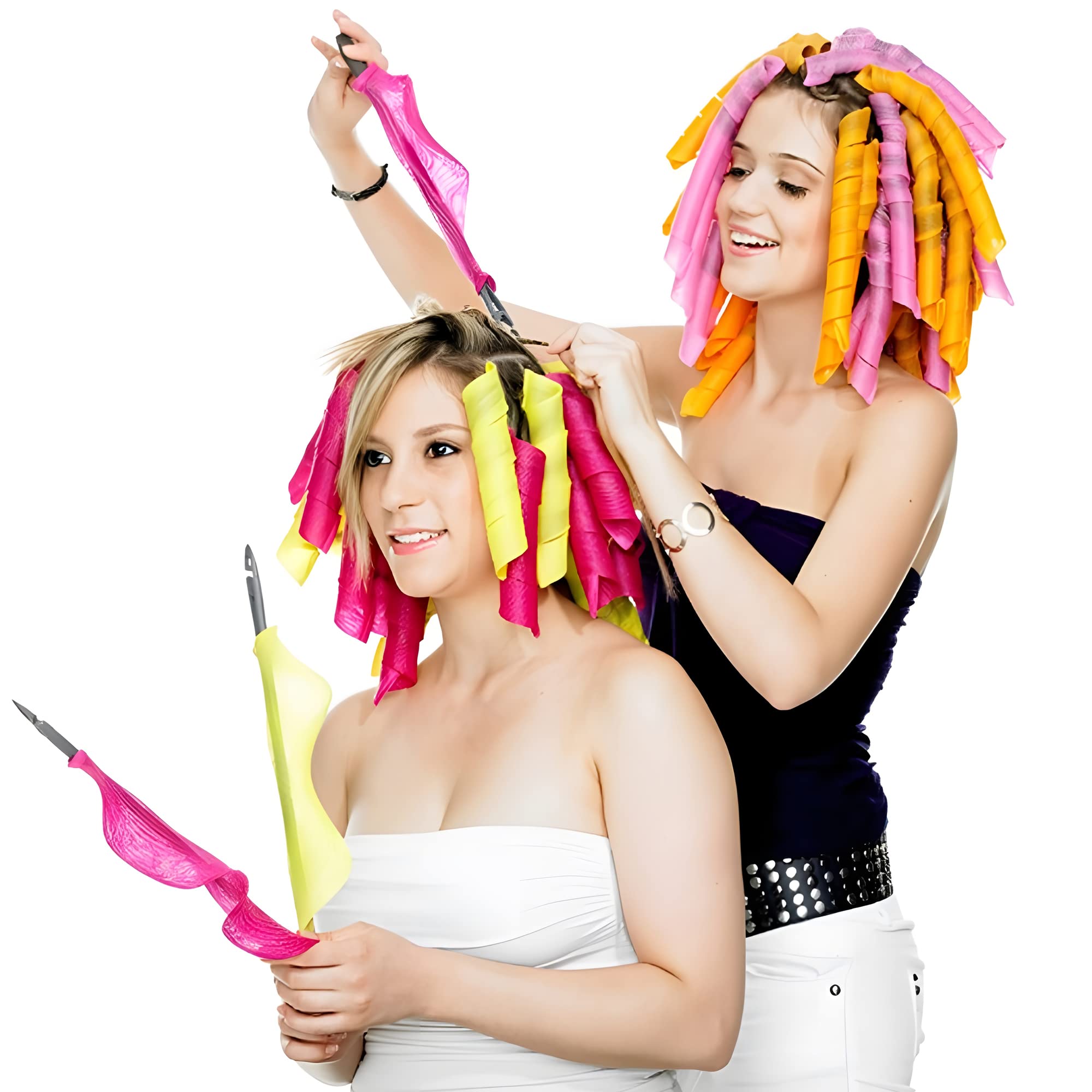 Utilisation nocturne MC MAGIC CURLER pour des boucles sans chaleur au réveil
