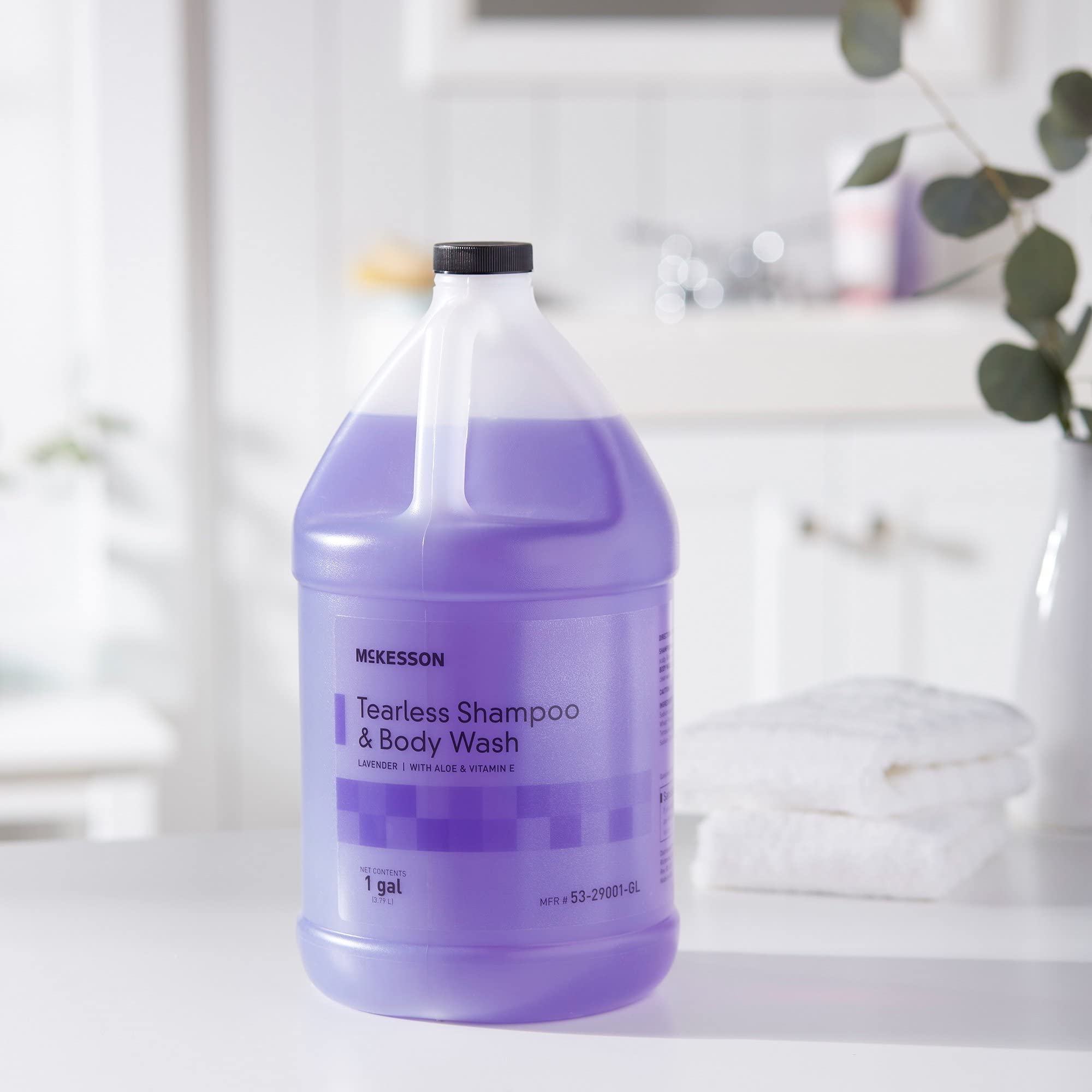 McKesson Formulation sans larmes – douceur pour le lavage quotidien.