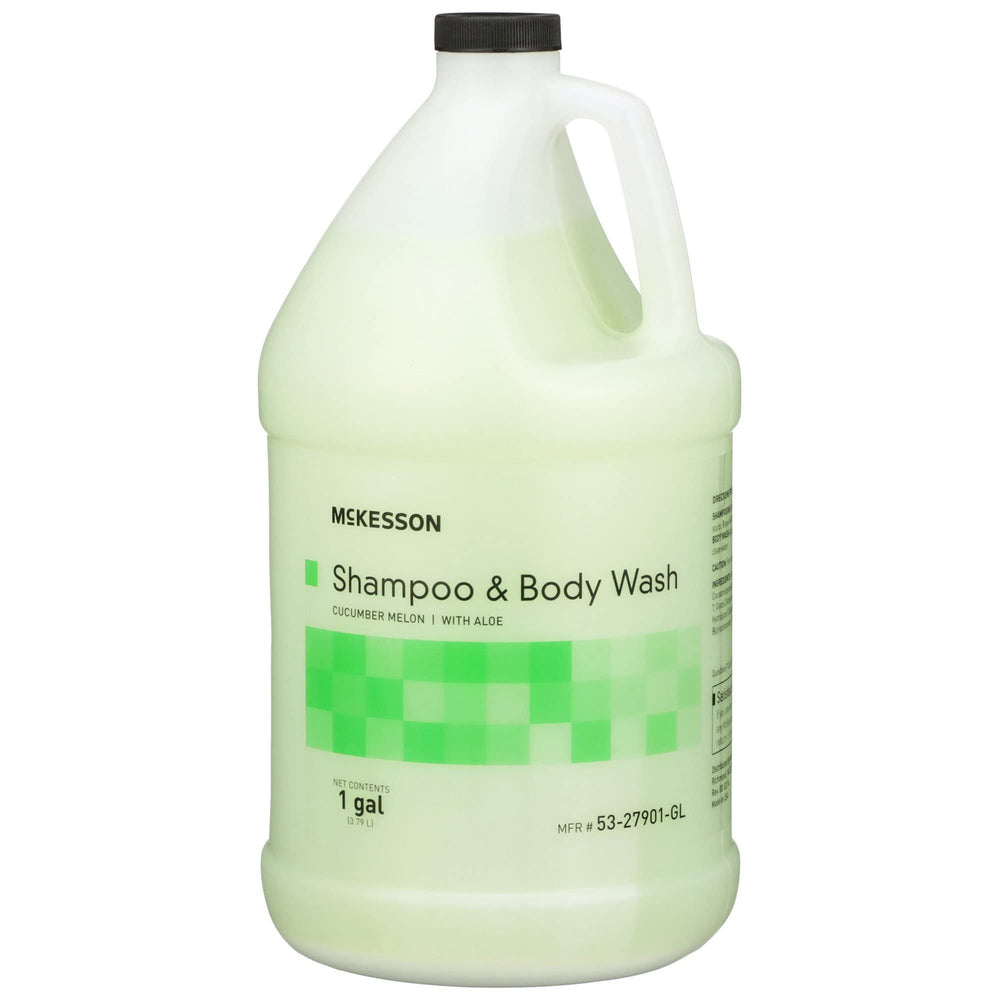 McKesson gel douche et shampooing 2 en 1, bouteille pratique pour usage quotidien.