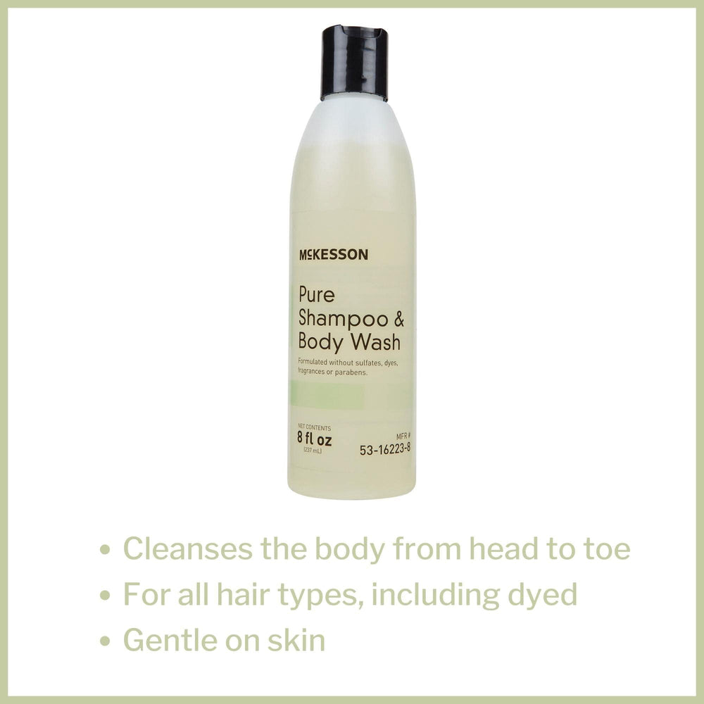 McKesson Pure: flacon sans sulfates pour usage quotidien.