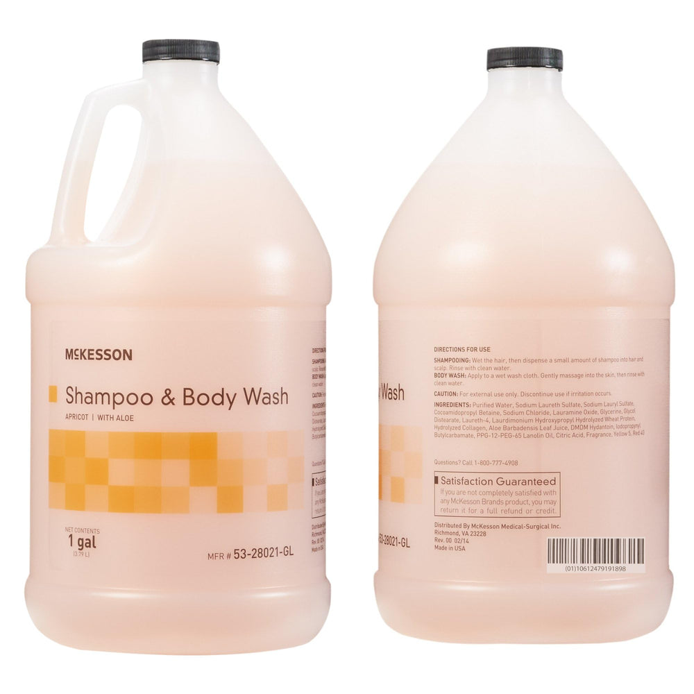 McKesson Soin Corps Cheveux Aloé 1 gallon, hydratant et doux pour peaux sensibles.