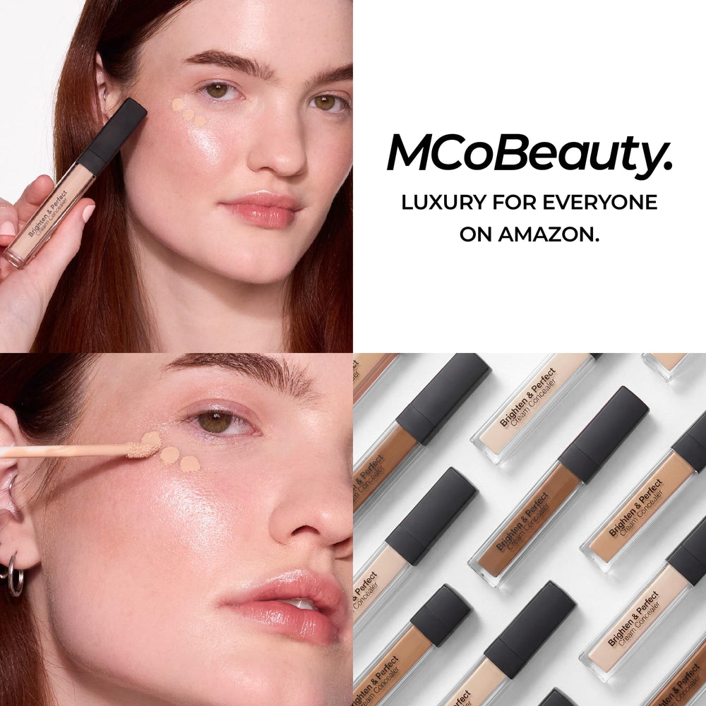 Embout intégré du concealer MCoBeauty assure une touche précise sans bavure.