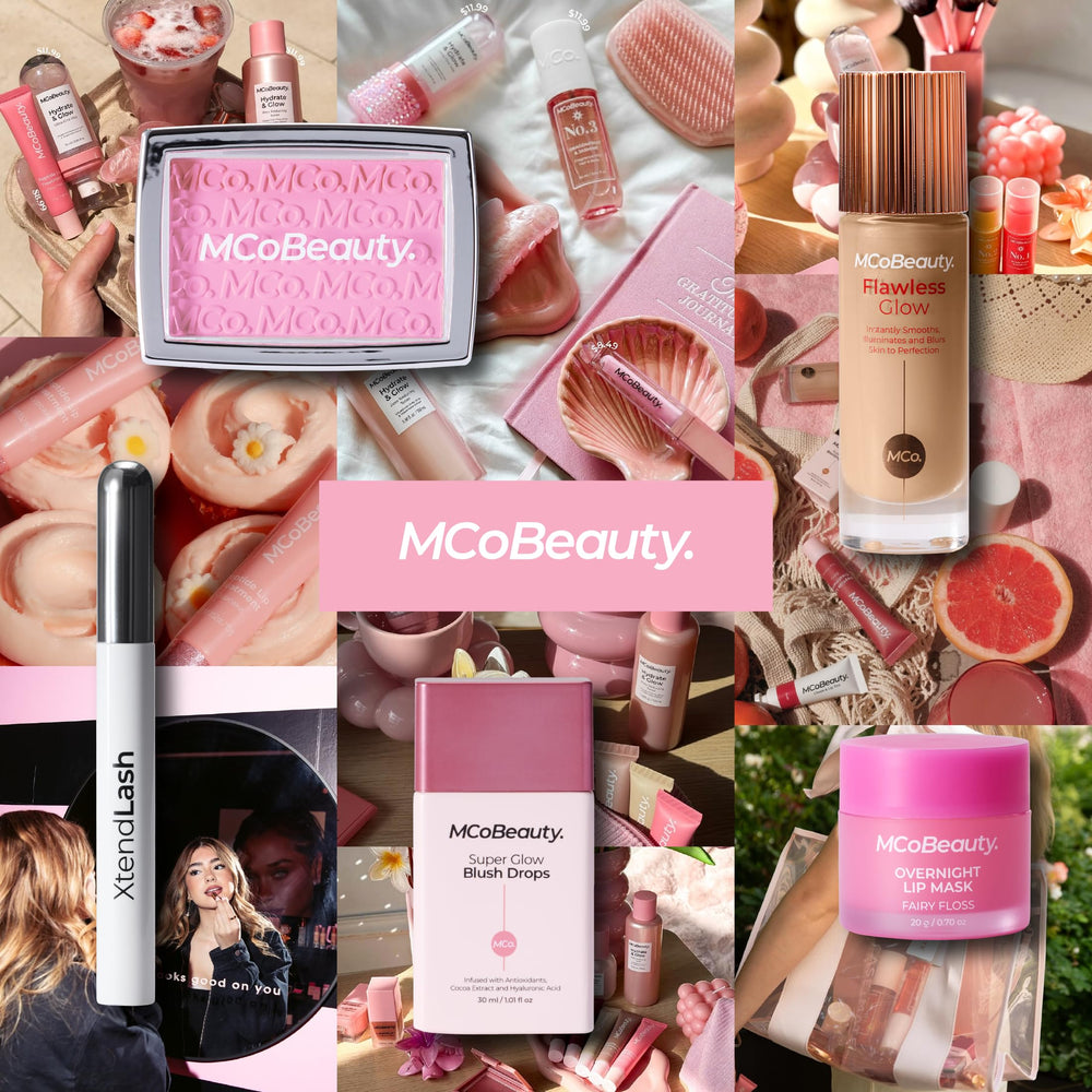 Routine rapide avec le primer MCoBeauty pour une toile prête au maquillage.