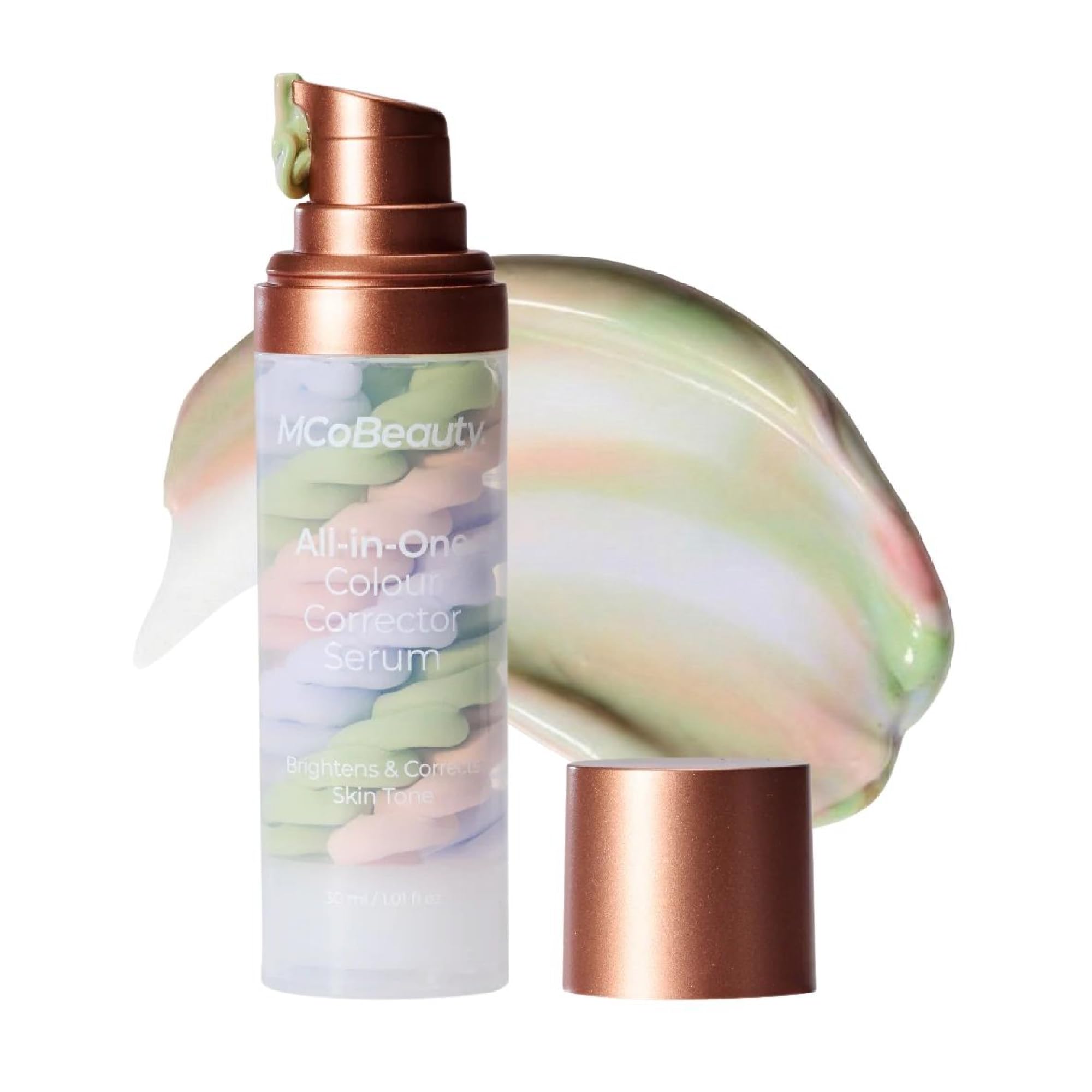 MCoBeauty primer correcteur gel unifiant le teint et facilitant l’application.