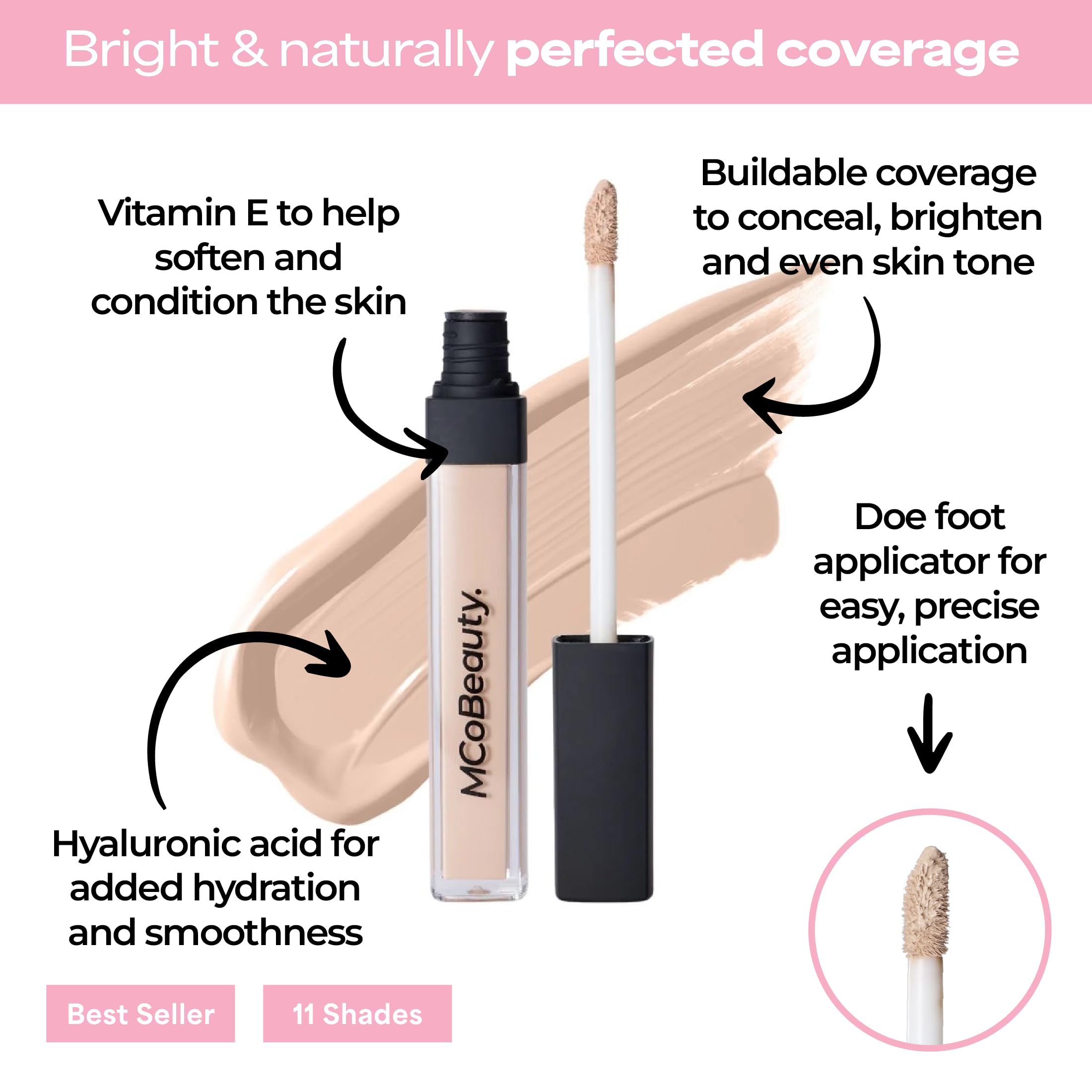 MCoBeauty Correcteur – imperfection ciblée pour teint homogène et discret