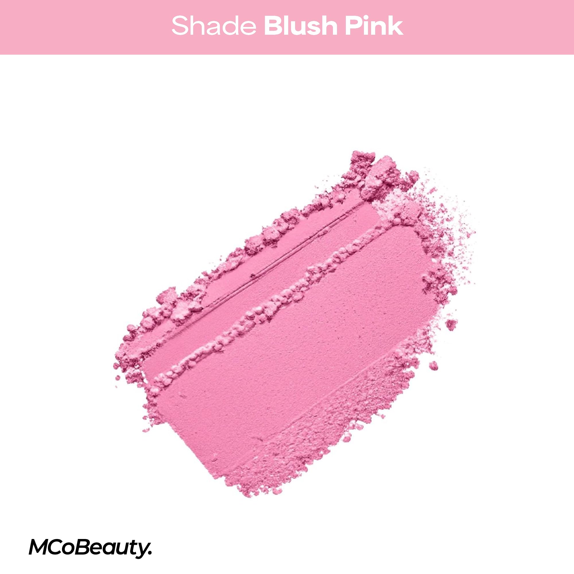 MCoBeauty Glow Up Poudre-Blush, lueur douce sans brillance