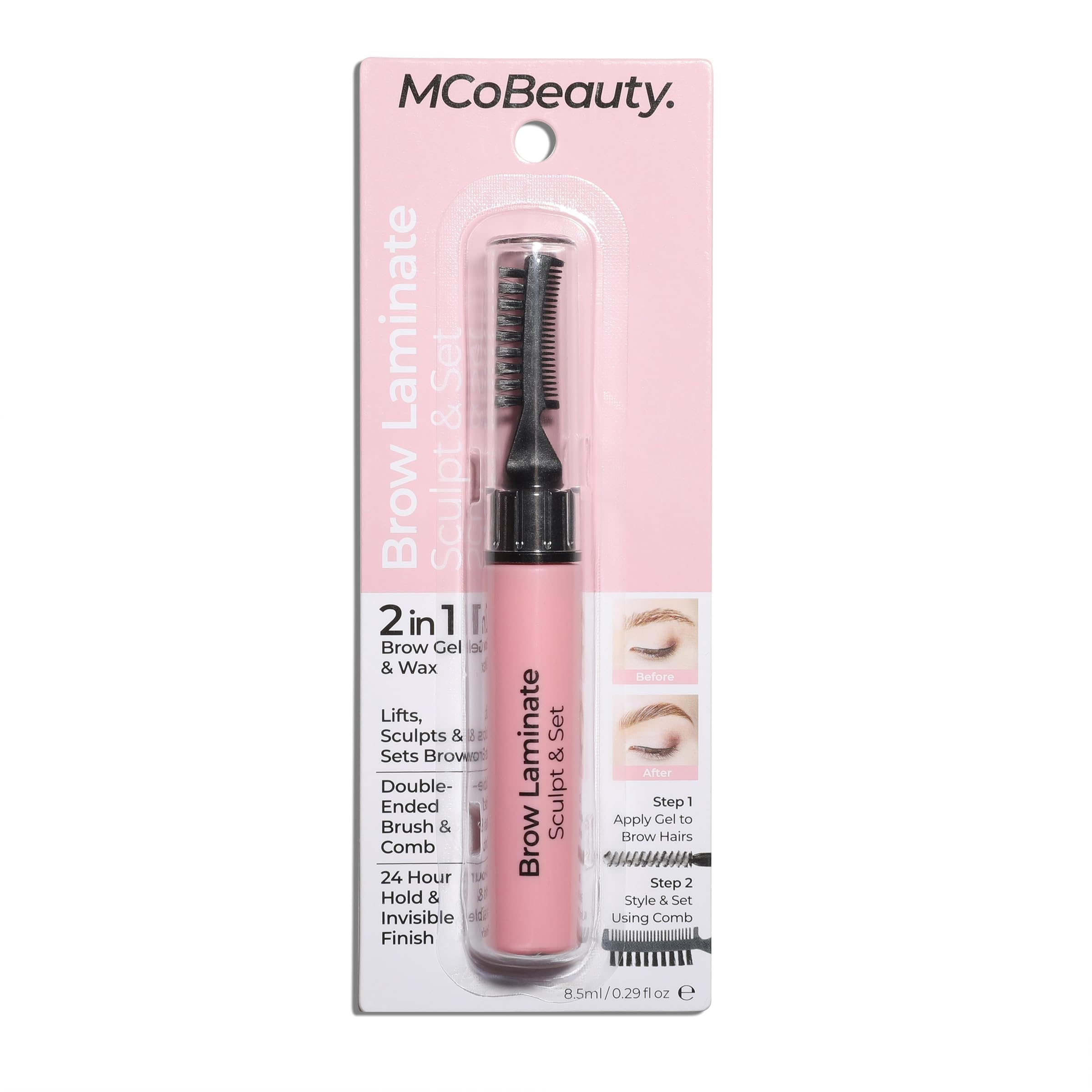 MCoBeauty Kit complet pour routine sourcils efficace.
