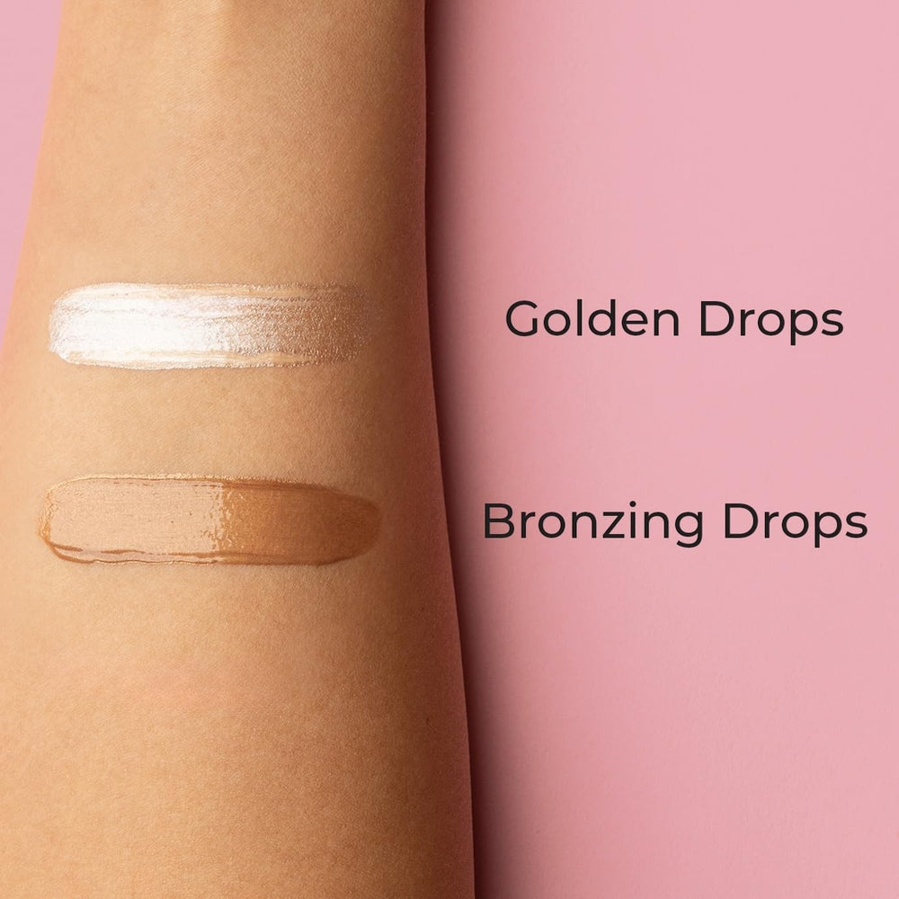 MCoBeauty Super Glow Bronzing Drops — conditionnement élégant et pratique pour la routine quotidienne.