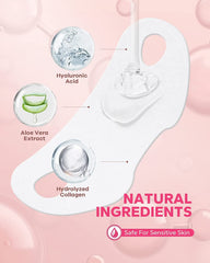 MCOMCE FairyFace Ingrédients: acide hyaluronique, aloe vera et algues pour l’hydratation.