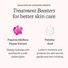 MDacne soothing shave cream application demonstrates smooth glide.