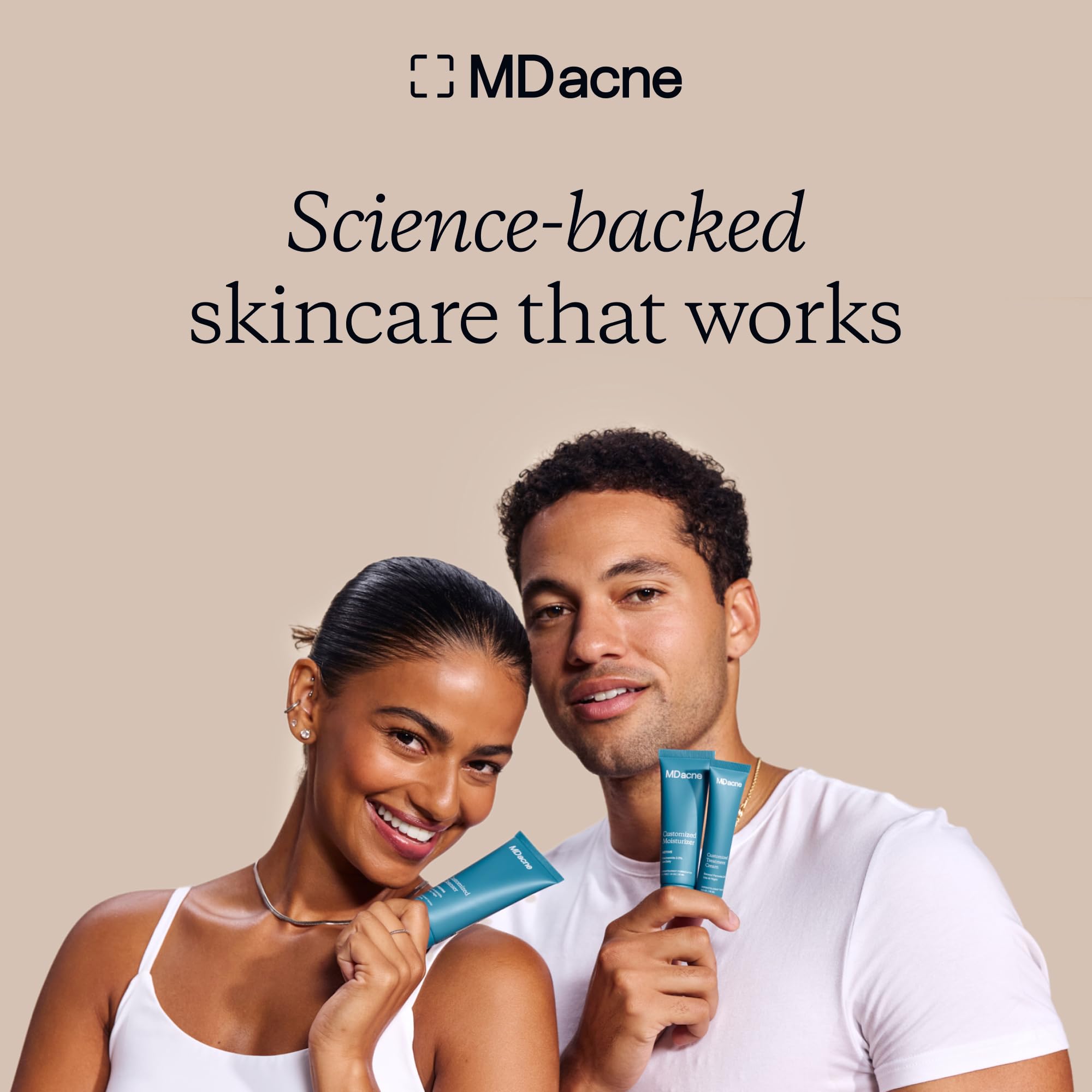 MDacne oil-free formula supports comfortable, non-greasy shaving.