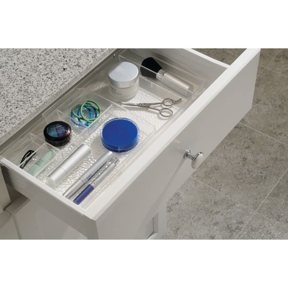 Rangement pinceaux maquillage mDesign, séparateurs faciles à atteindre.