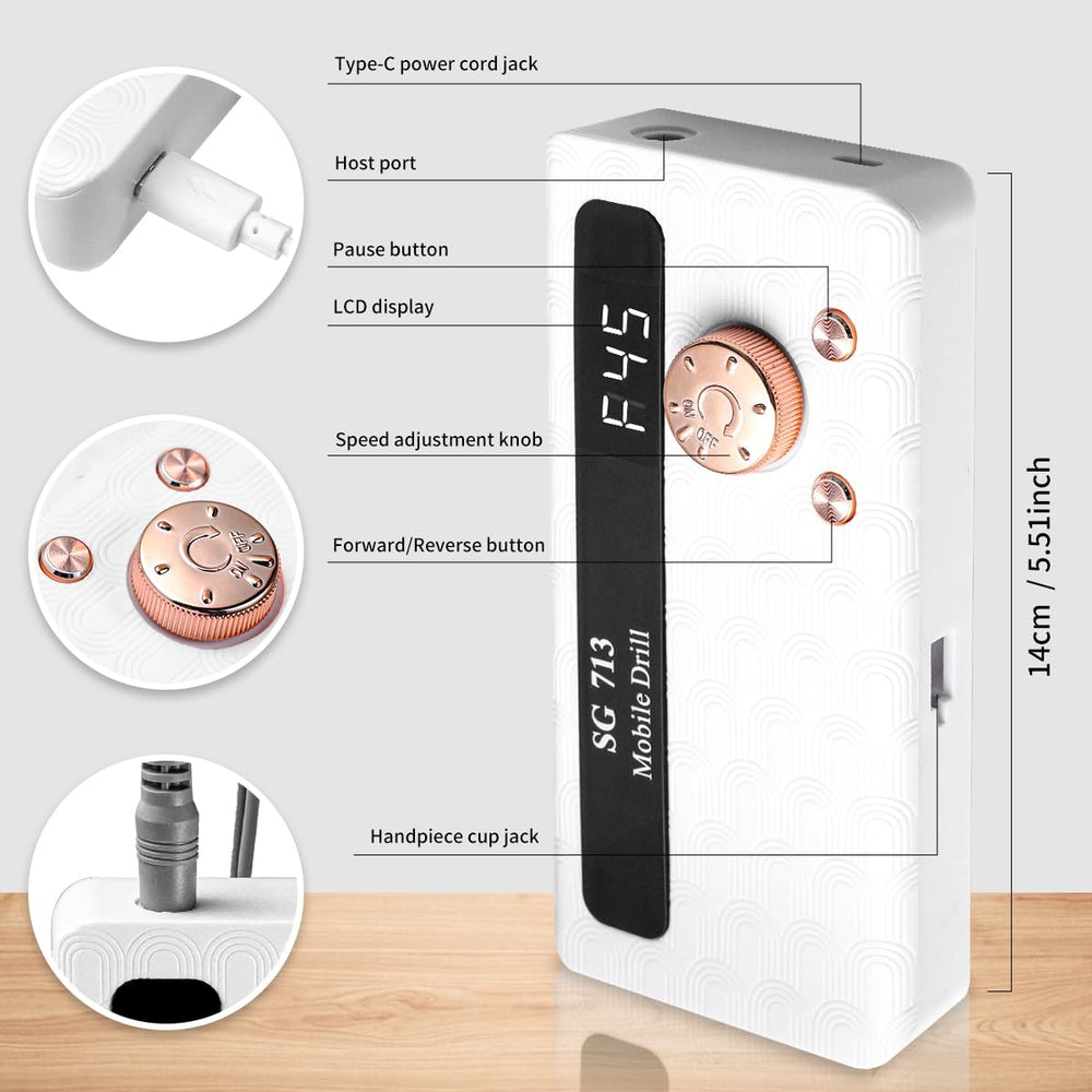MDK base de charge et étui-accessoires pour tout garder à portée.
