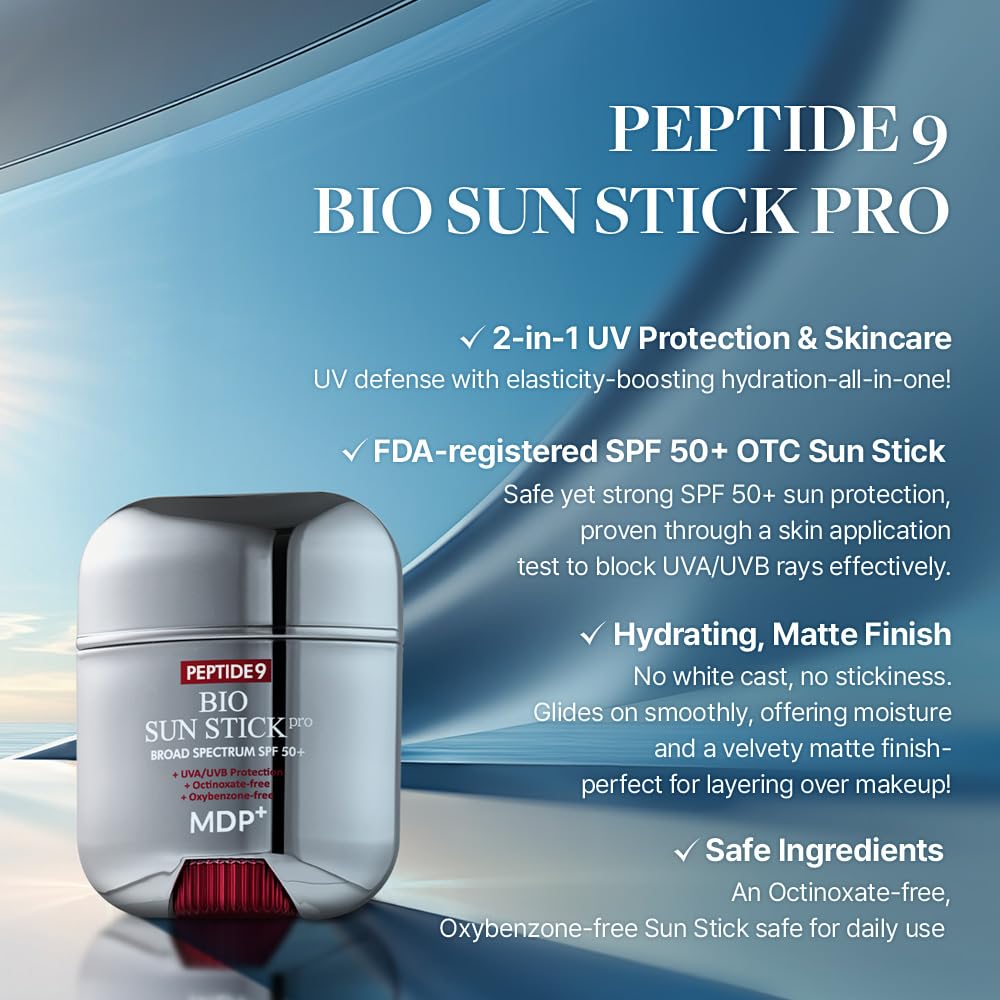 MDP+ Peptide 9 Bio Sunstick Pro – stick en main prêt à l’application
