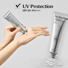 Crème Mains MD'S PICK prête à être utilisée lors d une activité extérieure.