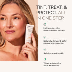 Antioxydants Vitamin C et thé vert dans MDSolarSciences pour nourrir la peau.